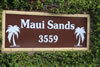 Photo of the Maui Sands sign